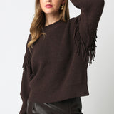 Kris Fringe Sweater