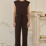 Olivia Brown Jumpsuit