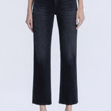 Brilee Black Straight Jeans