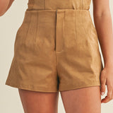 Grayson Suede Shorts