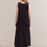 Roslyn Pleat Maxi Dress