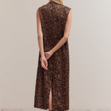 Leo Leopard Maxi Dress