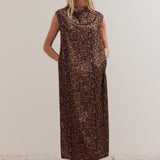 Leo Leopard Maxi Dress