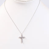 Valencourt CZ Cross Necklace