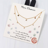 More Chances Layered Necklace