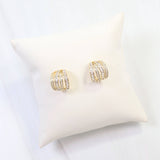 Eastchester Layered Crystal Hoop Earrings