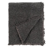 Fringe Charcoal Throw