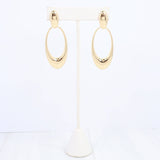 Emilia Oval Door Knocker Earrings