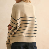 Troian Striped Sweater