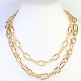 Glens Falls Layered Link Necklace