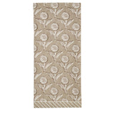 Neutral Flower Hand Towel