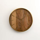 Mango Wood Clock