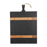 Black Wood Strap Board