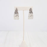 Livorno Textured Hoop Earrings