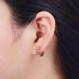Minimalist Hoops Gold Huggies