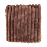 Brown Fur Throw