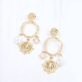Adalee Coin Earrings