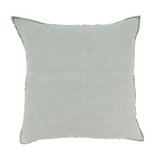 Fringed Linen Pillow