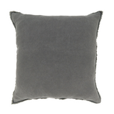 Fringed Linen Pillow
