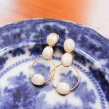 Lisa Moonstone Hoops