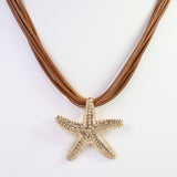 Lancaster Starfish Cord Necklace