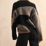 Jennie Abstract Sweater