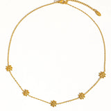 Sundown Daisy Necklace