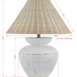 Freya Rattan Lamp
