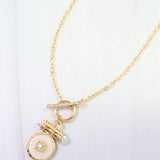 Kurri Circle Drop Necklace