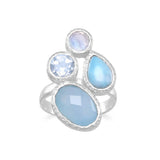 Multi-stone Cluster Ring