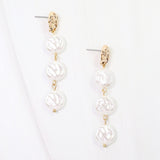 Grants Dangle Pearl Earrings