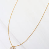 Adrian Cross Necklace Gold