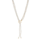 Pearl Lariat Necklace