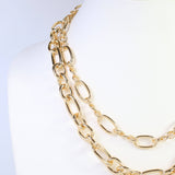 Glens Falls Layered Link Necklace
