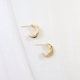 Eastchester Layered Crystal Hoop Earrings