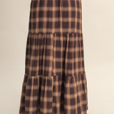 Cleo Plaid Skirt