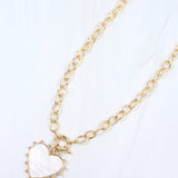Ainsley Heart Toggle Necklace