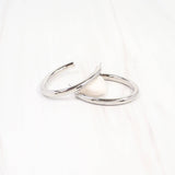 Messina Oval Hoop Earrings