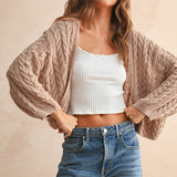 Kait Cable Knit Cardigan