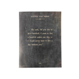 12"x16" Book Quote Posters (Various Sayings)