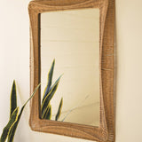 Paper Rope Framed Mirror