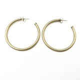 Bali Patterned Hoop Earrings