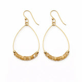 Heishi Aster Earrings