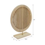 Oversized Wooden Sculpture