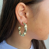 Large Wrinkled Hoops