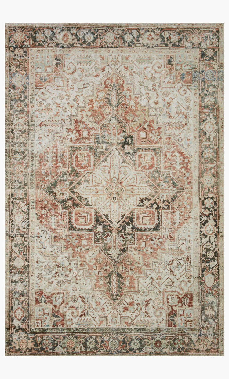Lenna Rug - Rust – Accent Prone