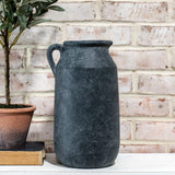 Fran Charcoal Handle Vase