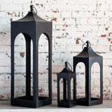 Black Aluminum Lantern