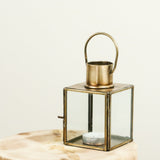 Square Brass Lantern