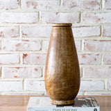 Elliptical Wood Vase